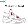 Metallic Red