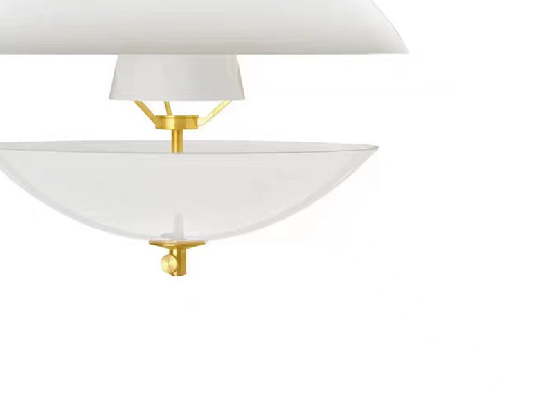 Nordic White Glass Pendant Lights Dining Room Bar Kitchen Lamp E27 Bulb Move Up And Down Dropshipping Art Deco 