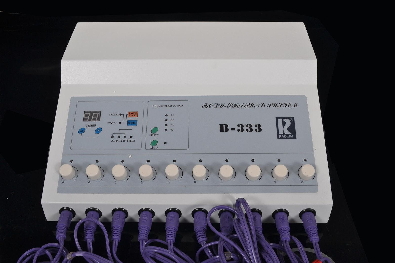 Microcurrent EMS Electric Muscle Stimulator physiotherapy Electrode ...