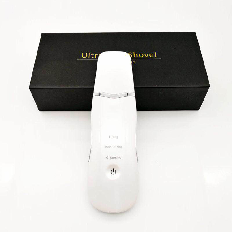Home use facial scrub ultrasonic skin scrubber machine
