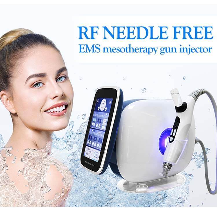 EMS No Needle Mesotherapy Radio Frequency Meso Machine Nano Needle Free