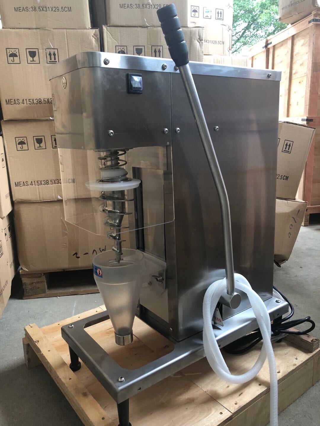 frozen yogurt blender yogurt ice cream mixing machine ice cream mixer