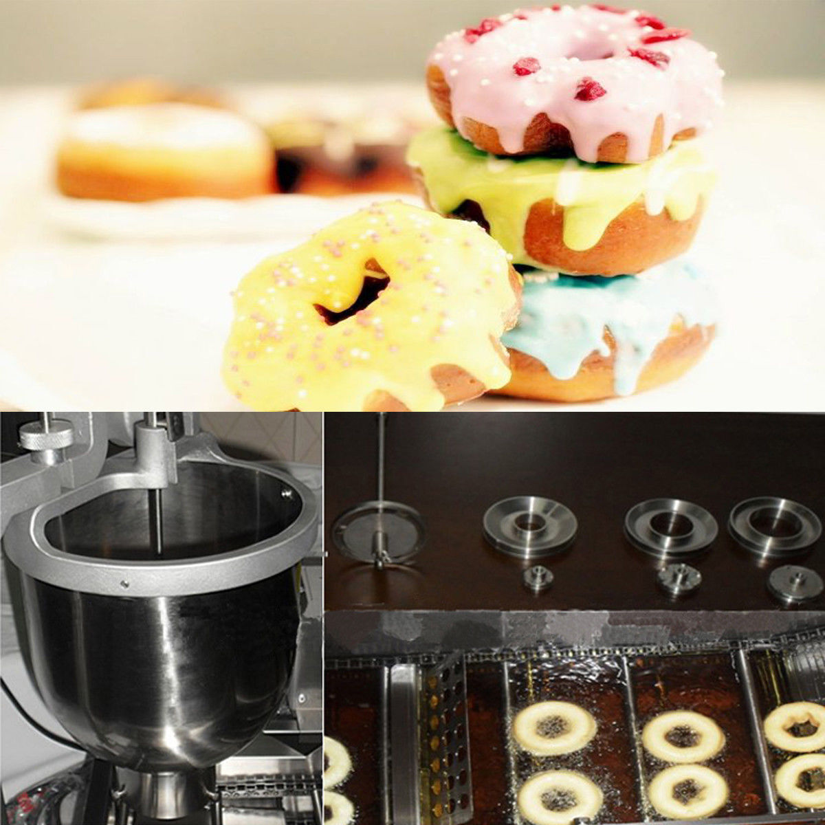 Auto Donut Making Machine Donuts Maker Commercial Frying Doughnuts