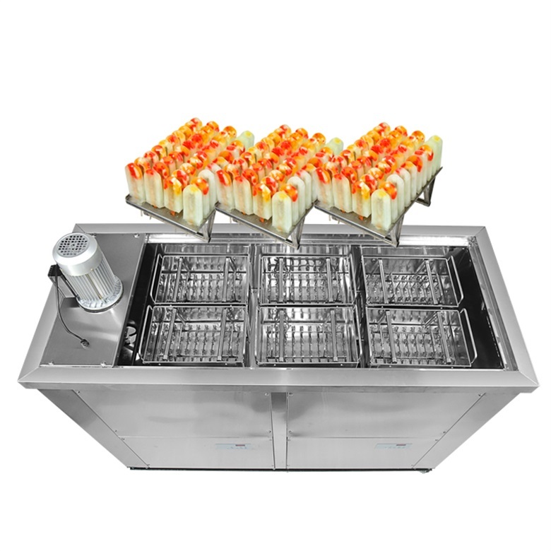 6 molds ice popsicle maker ice lollipop machine ice lolly machine w