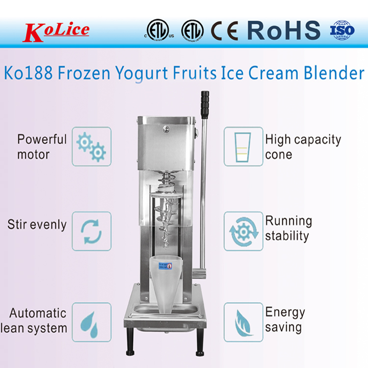 frozen yogurt blender yogurt ice cream mixing machine ice cream mixer  frozen yogurt blending machine