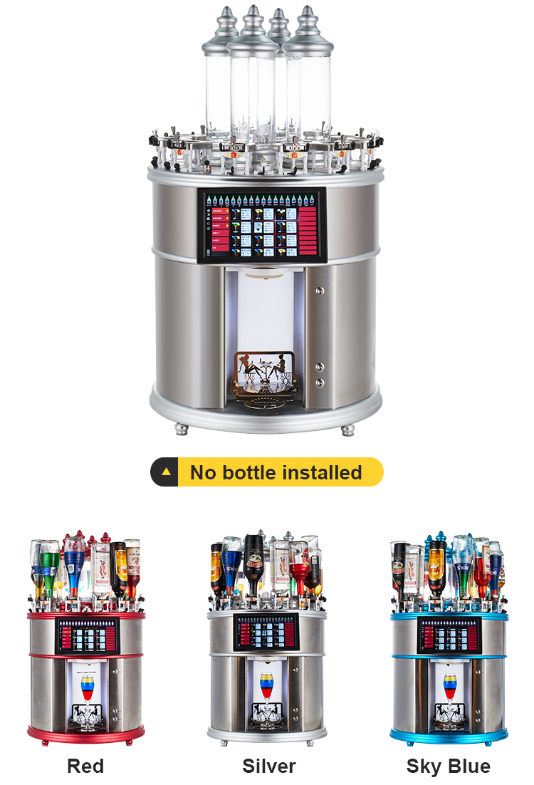 Commercial automatic cocktail shaker machine, smart cocktail making