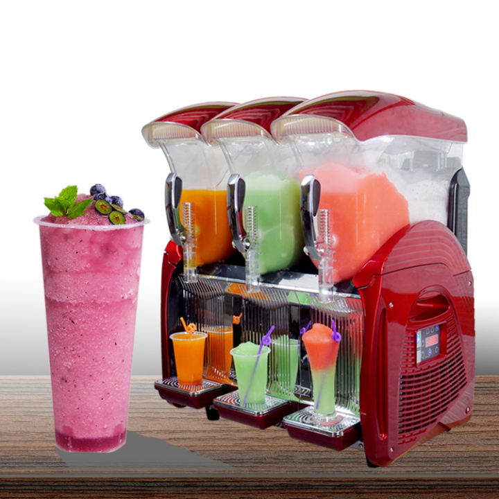 Commercial 3 x 12L Tanks Margarita Frozen Drink ice Slush