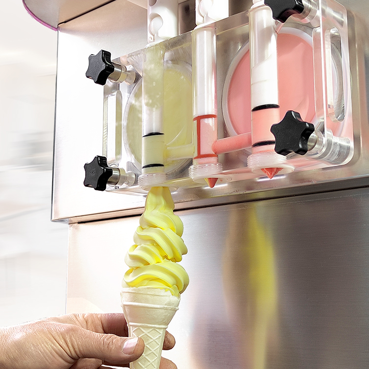 counter machines-Mini soft serve ice cream machine - Planet Glace