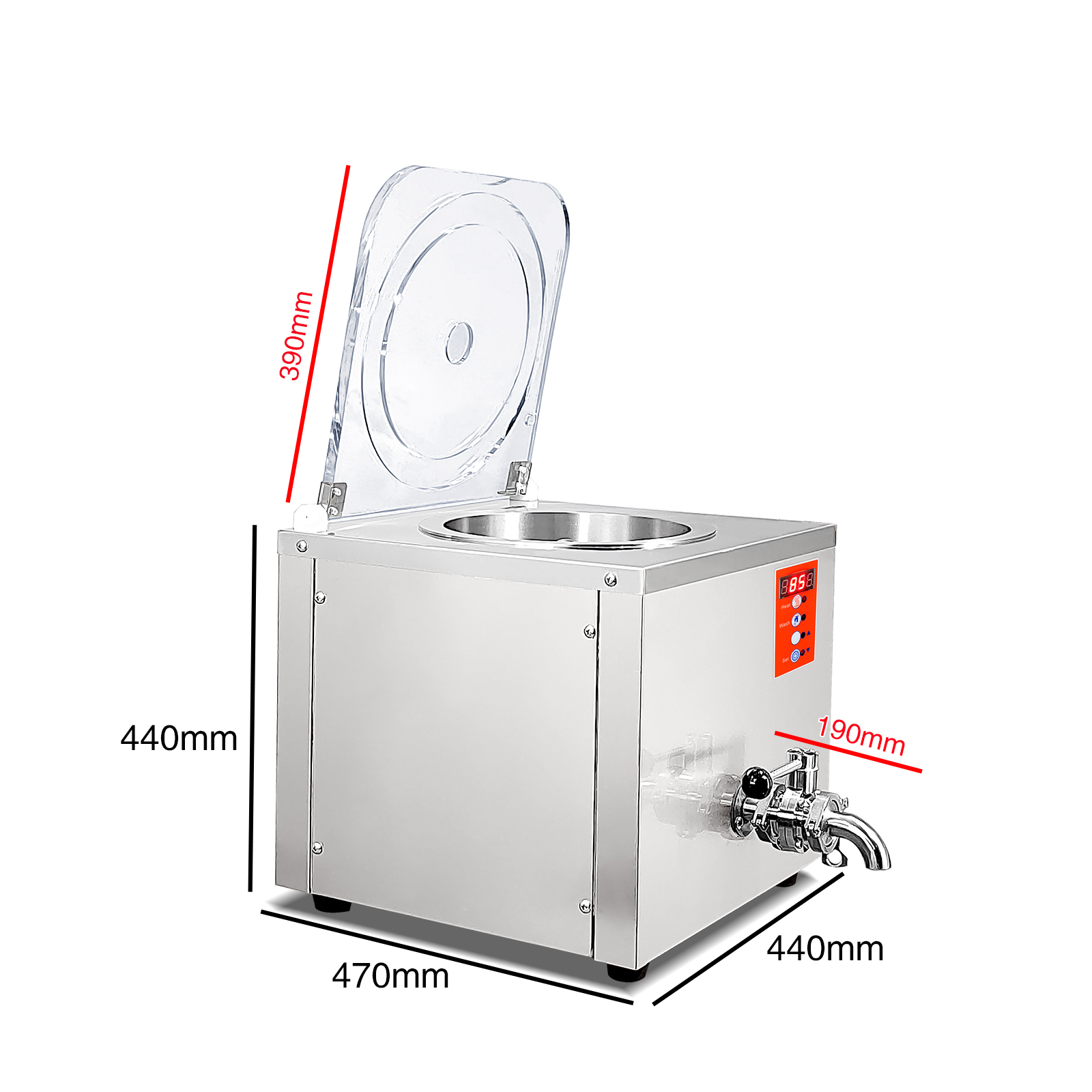 Kolice Commercial Milk Pasteurization Machine, Ice Cream Mix Pasteurizer