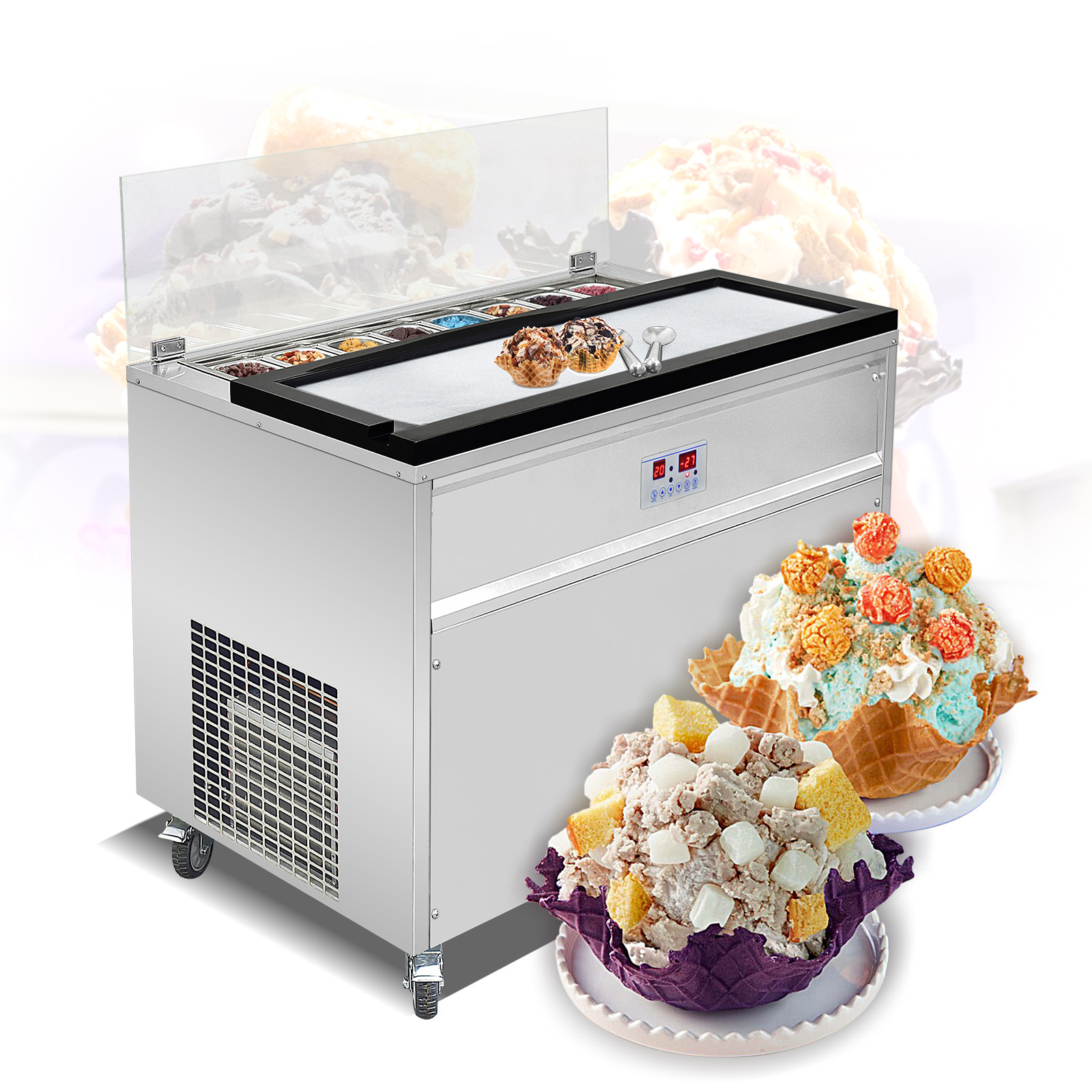 cold ice cream machine