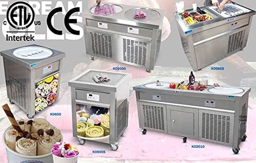 Crème glacée commerciale conviviale faisant la machine, fabricant de