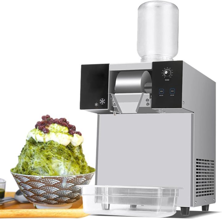 Kolice Automatically Electric Ice Shaving Machine Snow Flake Maker Ice ...