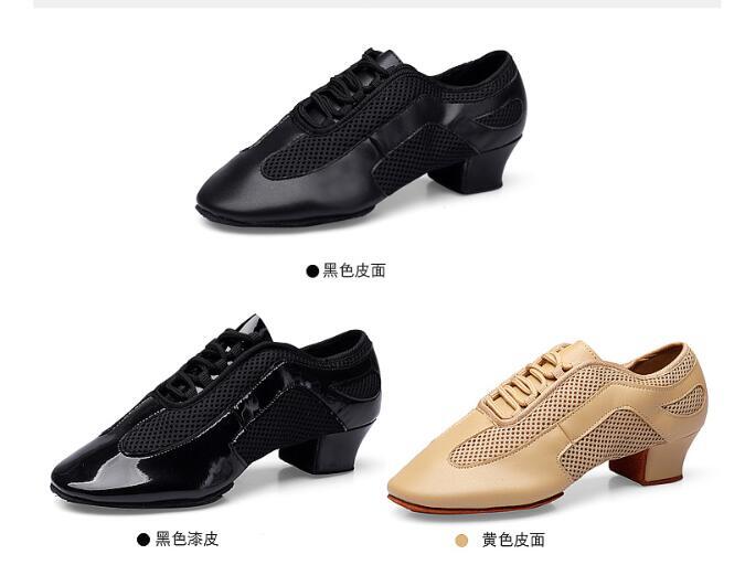 PVC leather Women Ballroom Dance Shoes 