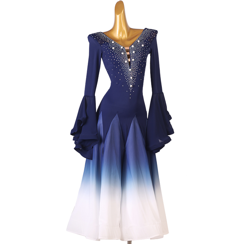Purple Ballroom Dance Gowns For Sale Custom Made Measure SD-BD74 – Smarts  Dance