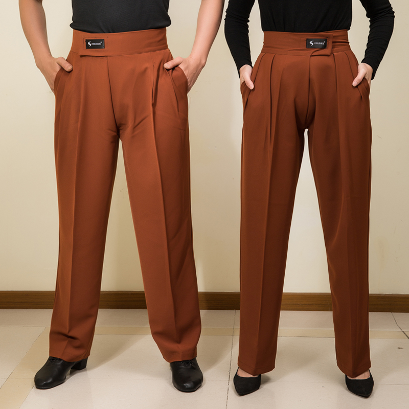 dance pants men boys women female male latin pants ballroom pants trousers NK01  