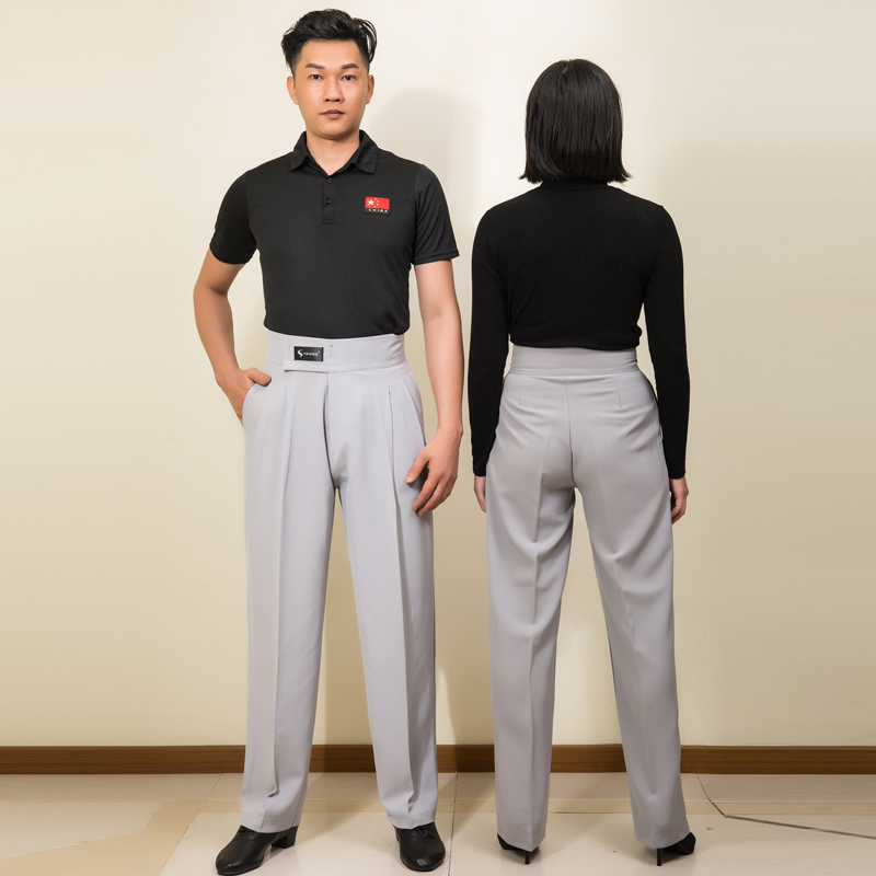 dance pants men boys women female male latin pants ballroom pants trousers NK01  