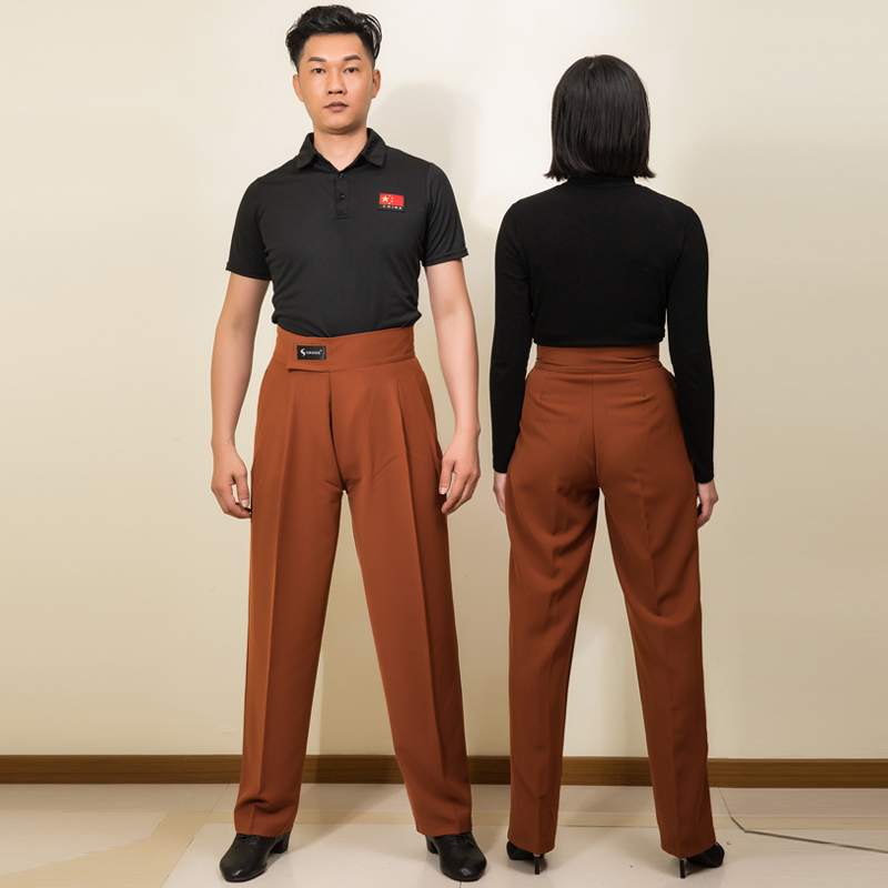 dance pants men boys women female male latin pants ballroom pants trousers NK01  
