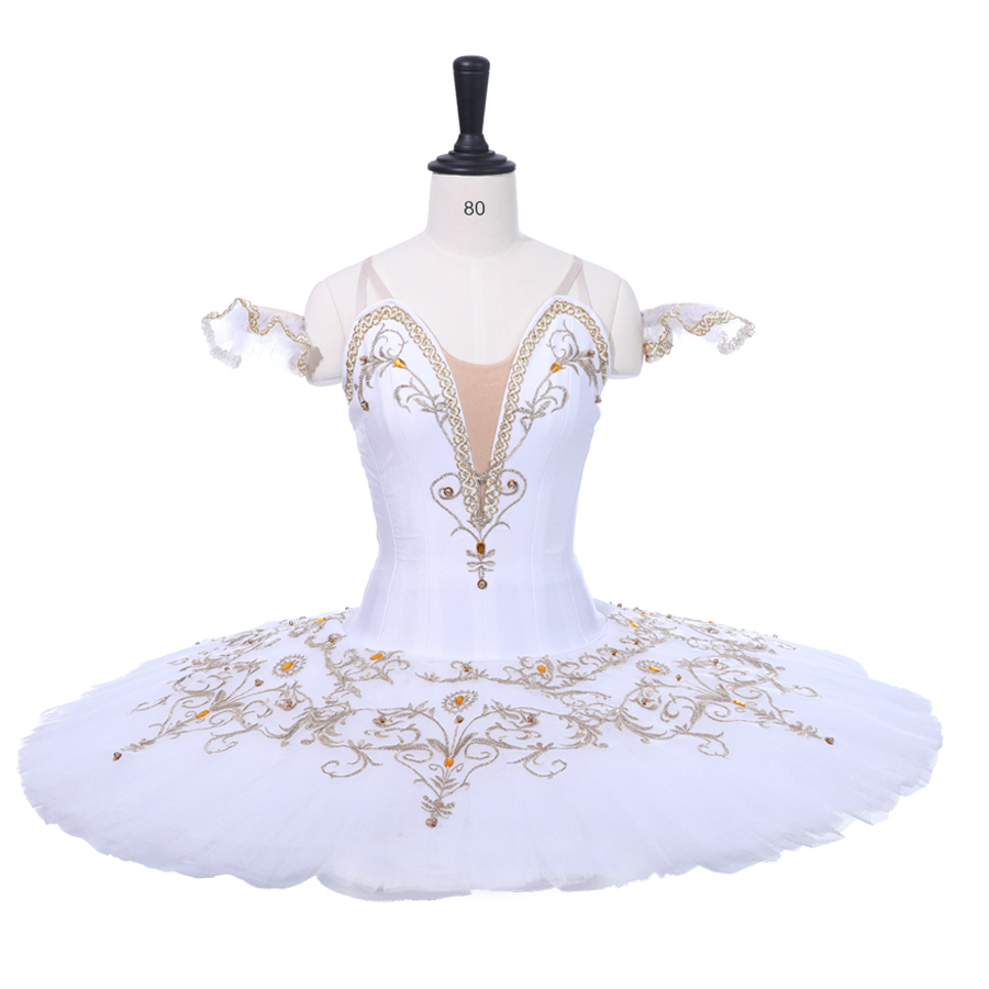 Ballet stage dresses  tu tu  pancake ballet dress White Grand Pas Princess Aurora, Cinderella, macha and Coppelia  