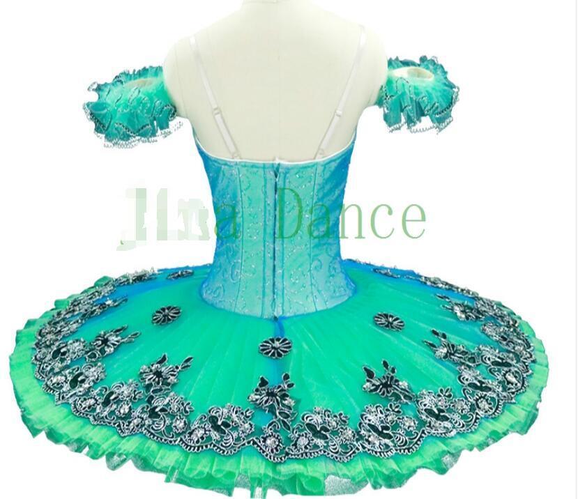 Women  Swan Lake Professional Pancake Tutu  Raymonda Performance Competition Pallter Tutus Childs green Esmeralda Le Corsaire  