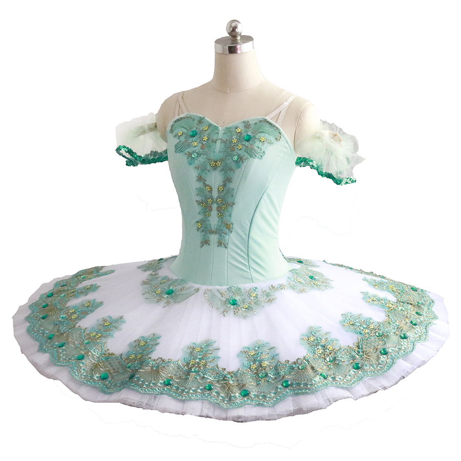 Ballet dresses green ballet costumes  professional ballet tutus ulnara in the ballet Le Corsaire Esmeralda, Medora green 0071  