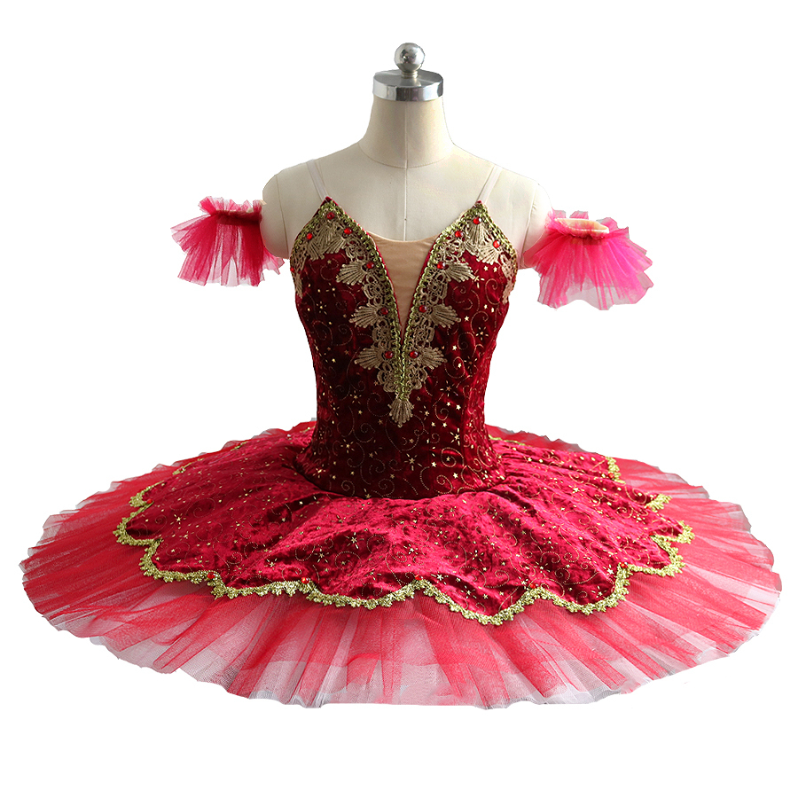 classical ballet tutus,pancake platter performance  ballet tutu Nutcracker's Spanish Dance Don Quixote Kitri's   Paquita red 021  