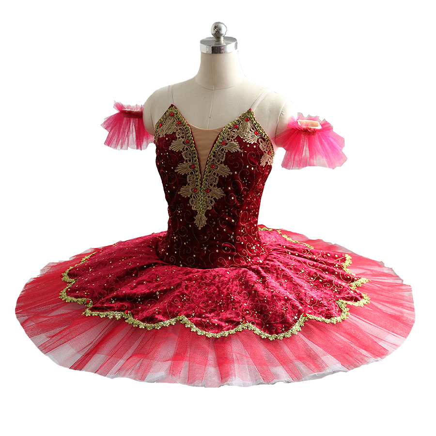 classical ballet tutus,pancake platter performance  ballet tutu Nutcracker's Spanish Dance Don Quixote Kitri's   Paquita red 021  
