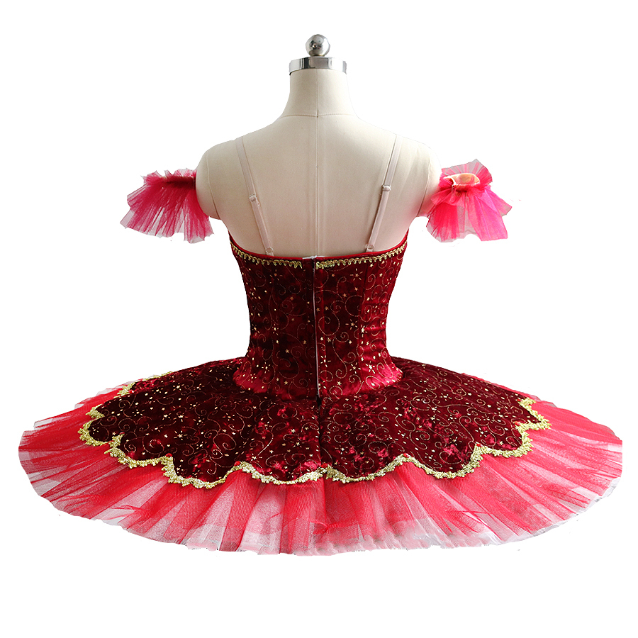 classical ballet tutus,pancake platter performance  ballet tutu Nutcracker's Spanish Dance Don Quixote Kitri's   Paquita red 021  