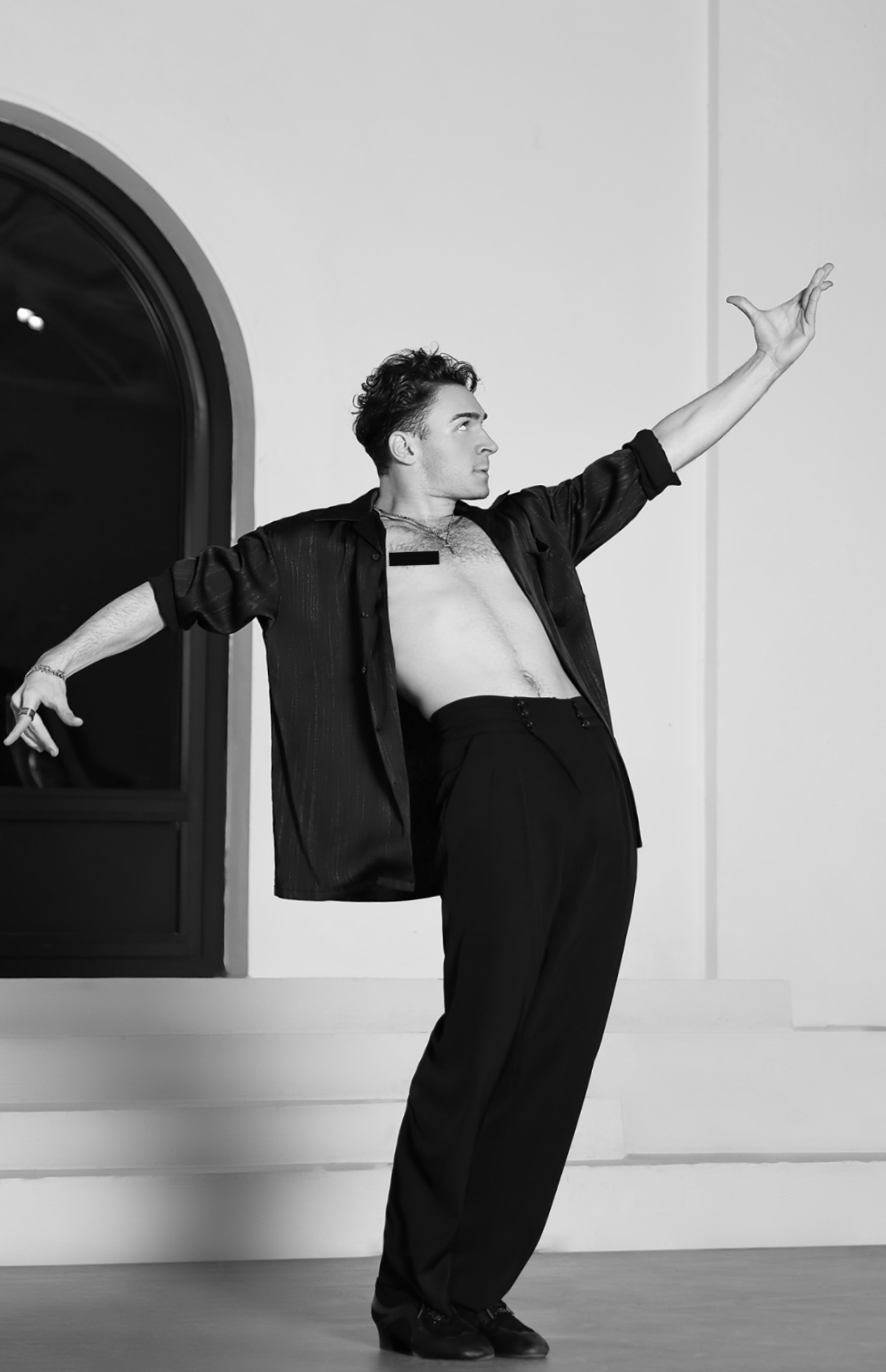 Men Latin Dance Shirt Long Sleeves Practice Competition Clothes Adult Male Salsa Dance Clothing Rumba Ballroom Dance Top 537 ,latin man shirt competition,latin man shirt,latin man dance shirt,latin man costumes,latin man practice shirt