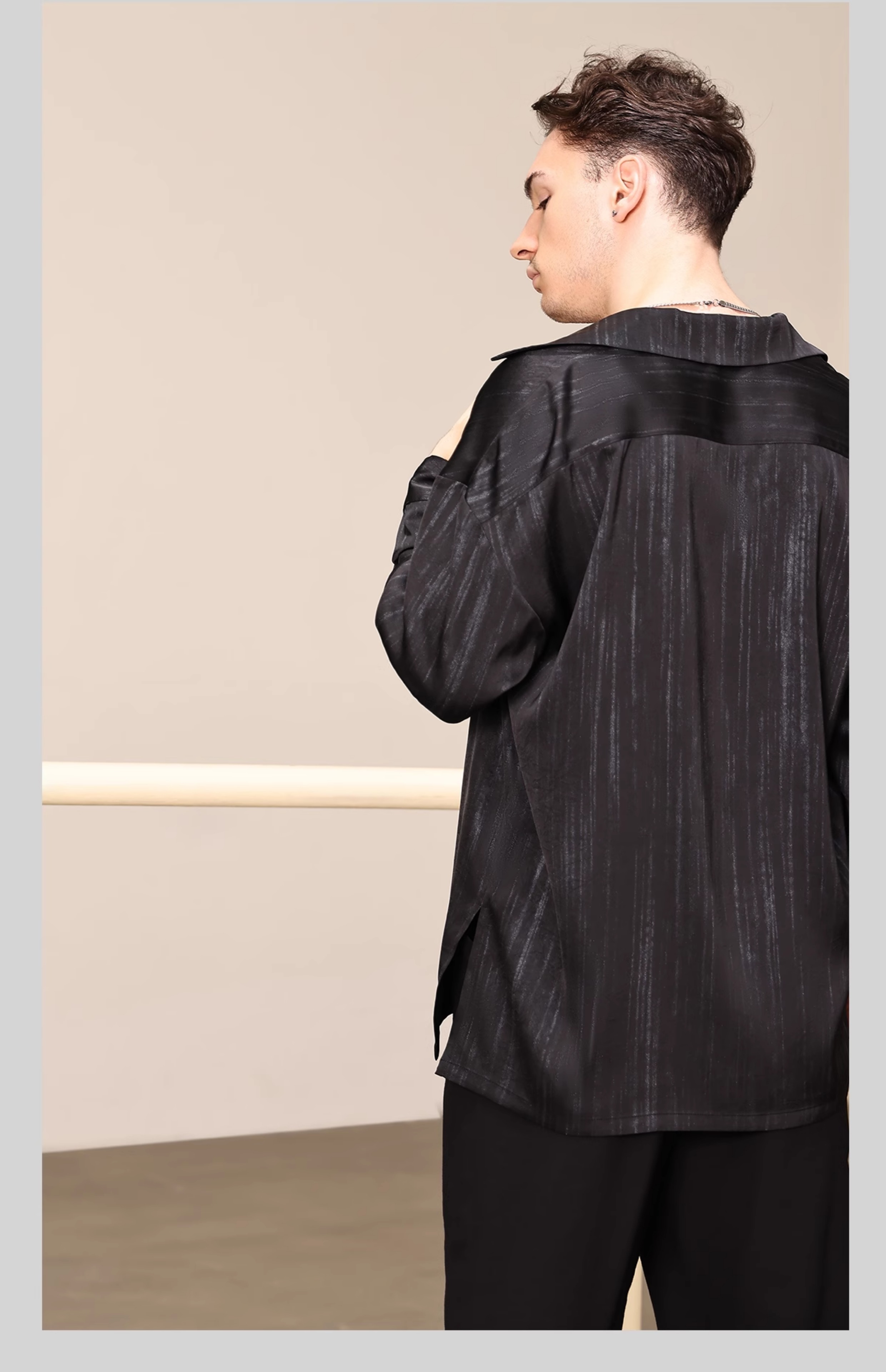 Men Latin Dance Shirt Long Sleeves Practice Competition Clothes Adult Male Salsa Dance Clothing Rumba Ballroom Dance Top 537 ,latin man shirt competition,latin man shirt,latin man dance shirt,latin man costumes,latin man practice shirt
