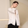 beige shirt