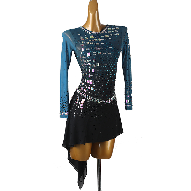 Figure Skating Dress Women girl Ice Skating Dress royal blue Gymnastics Costume custom rhinestone B414 on sale Figure Skating Dress Women girl Ice Skating Dress royal blue Gymnastics Costume custom rhinestone B414 on sale