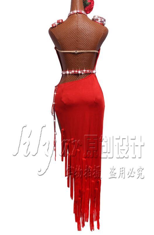 red salsa dress