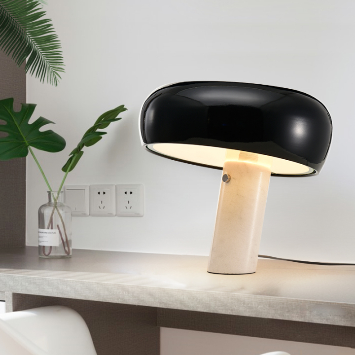 Replica Designer Flos Snoopy marble base table lamp