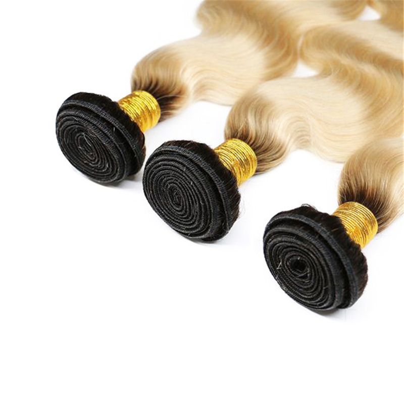 Best Rabake Hair T1b 613 Ombre Blonde Hair Bundles 12 24inch 3
