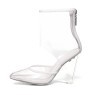 White/8cm heels