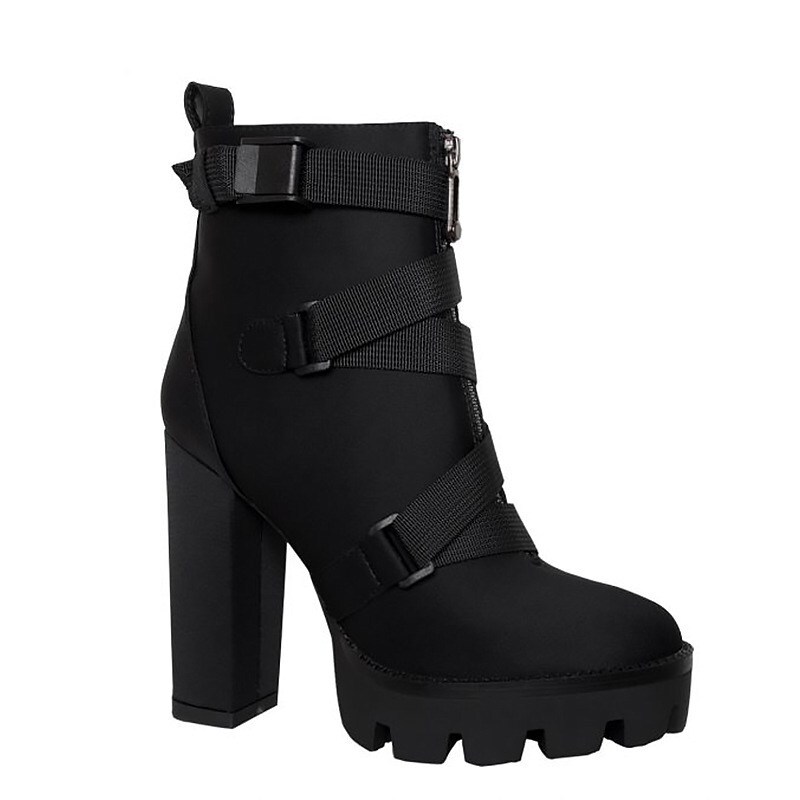 womens ankle boots high heel