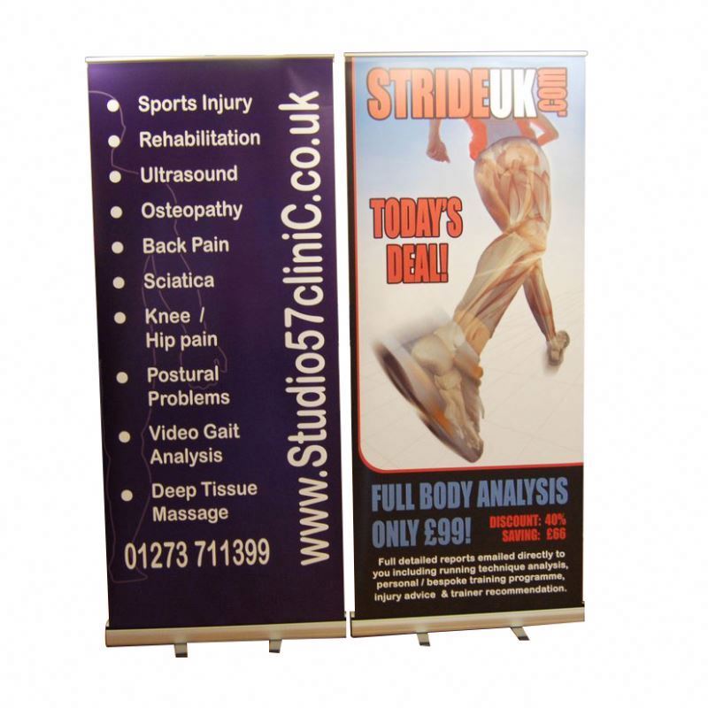 Roll Up Banner Stand view 2