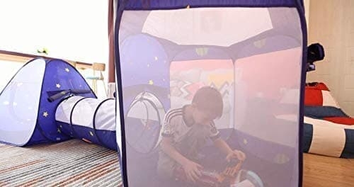 Homfu Kids Pop-Up Tent with Tunnel 3 in 1 Playhouse for Toddler&Children Birthday Gift to Crawl Homfu Kids Pop-Up Tent with Tunnel 3 in 1 Playhouse for Toddler&Children Birthday Gift to Crawl