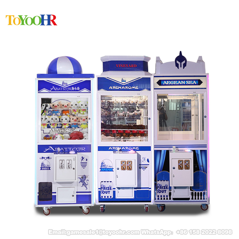 Romantic style Candy claw vending machine claw crane ...