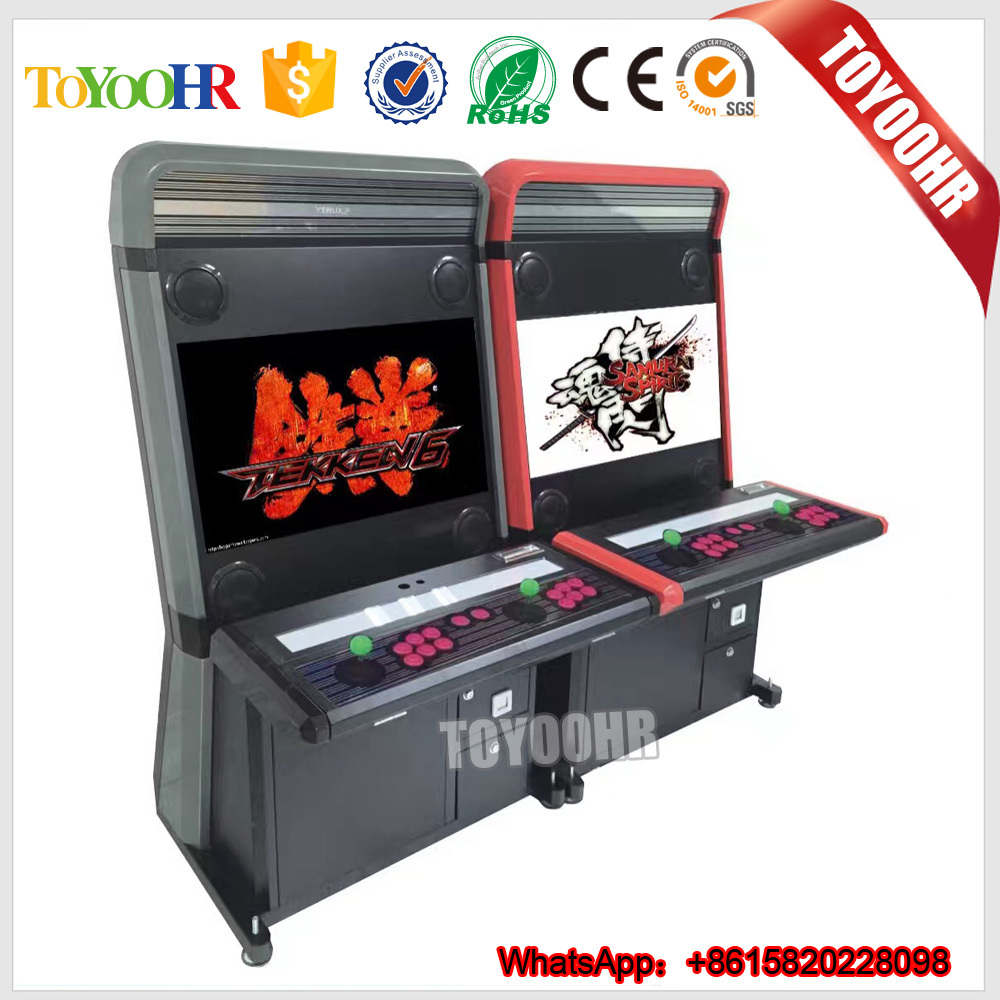 Multi Game Table Cabinet 2 Players Joystick Video Vewlix L Table