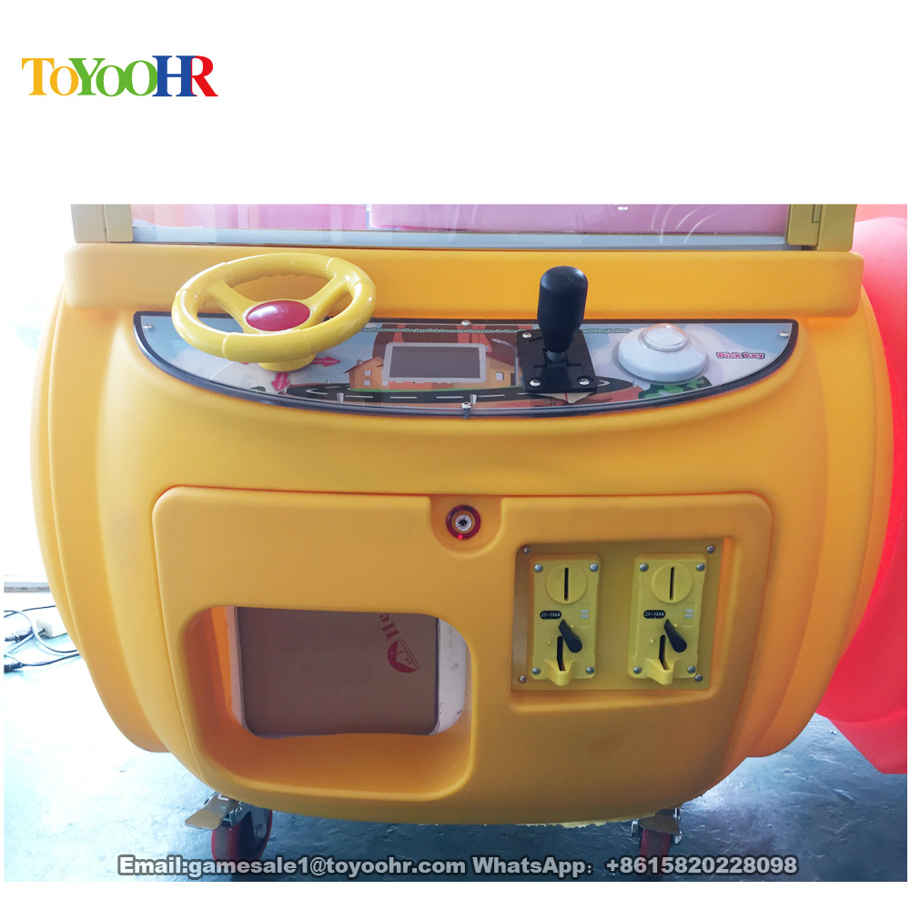 Factory Coin Operated Crazy Bus Doll Crane Machine Claw Crane Machine For Sale