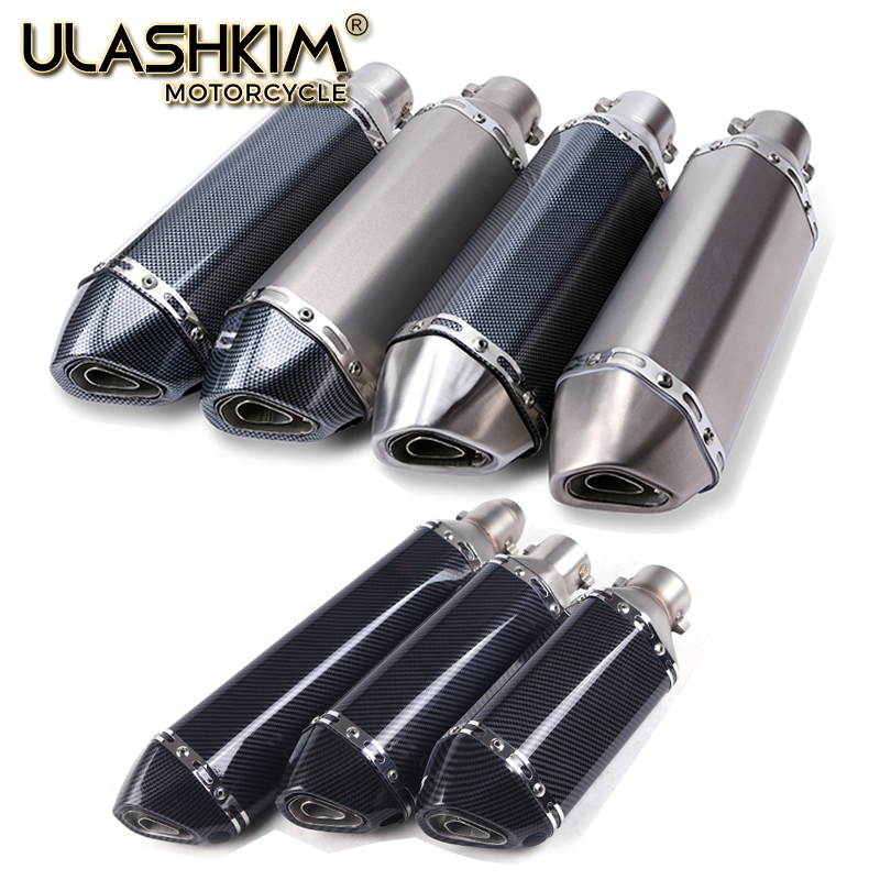 motorcycle exhaust ,muffler ,escape,36~51mm Universal Motorcycle akrapovic Exhaust  Muffler Escape Slip On Pipe Fit Motorbike Scooter ATV Dirt Bike Mopedtmax  500 530 36~51mm Universal Motorcycle akrapovic Exhaust Muffler Escape Slip  On Pipe