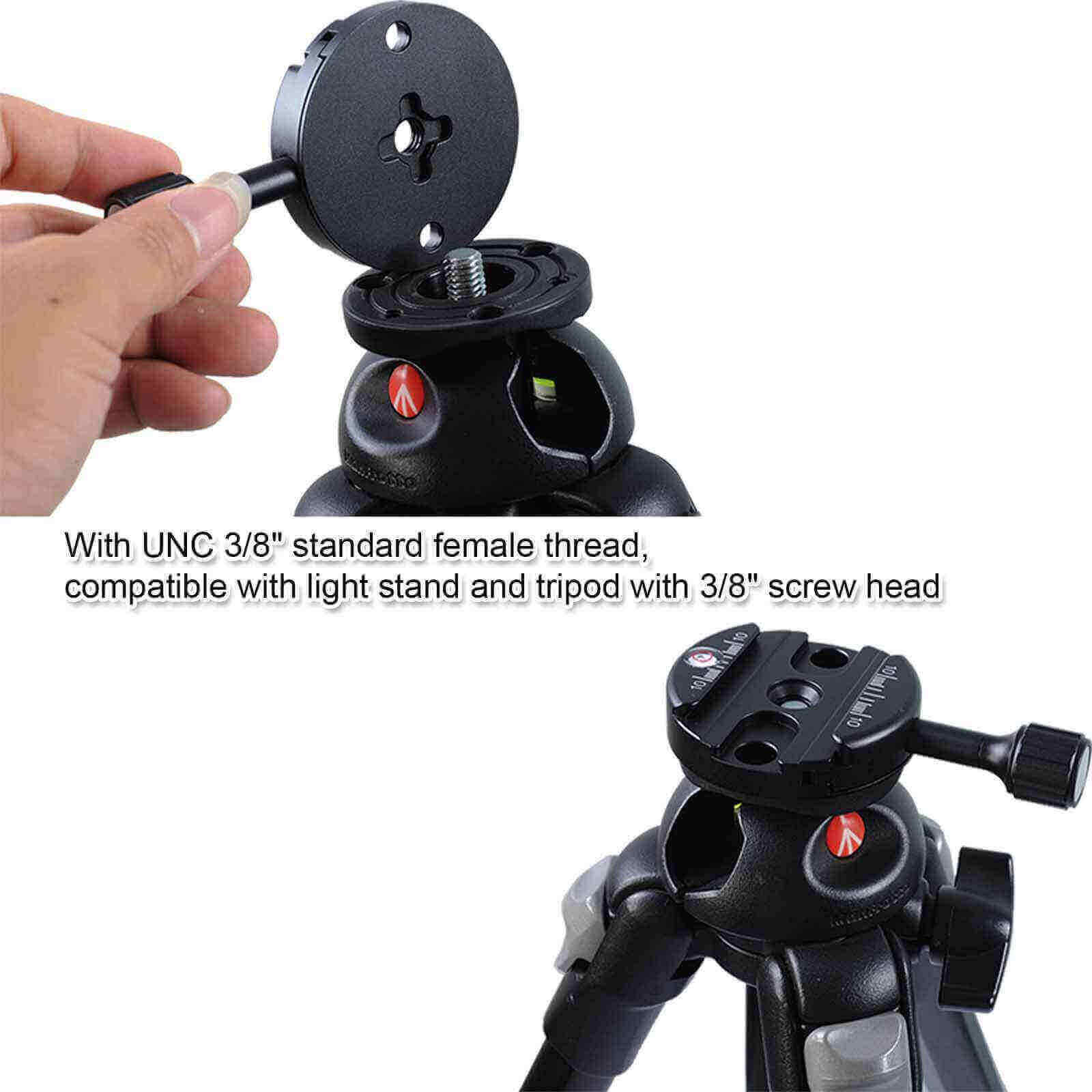 Ultra Thin Quick Release Plate Clamp for Wimberley MARKINS RRS Tripod