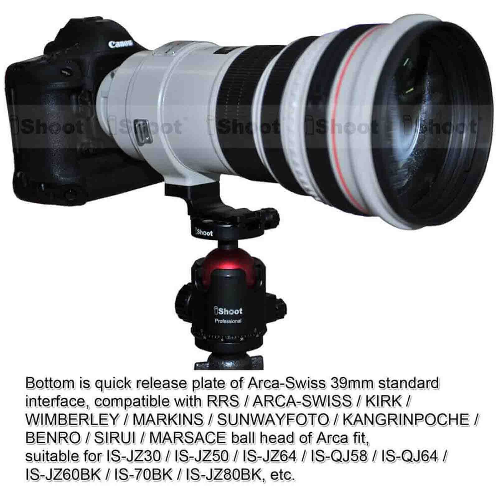 Canon 300mm f/2.8 foot replacement 4 arca swiss kirk markins rrs acratech 
