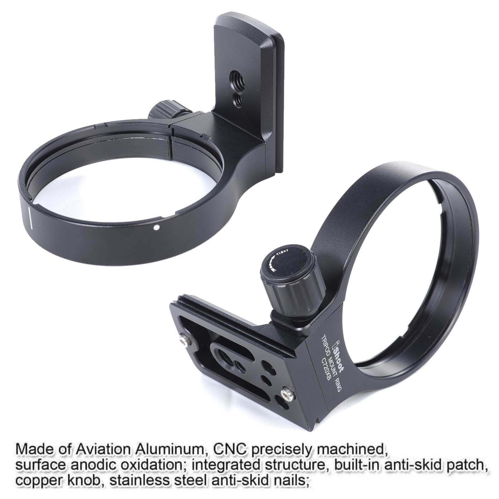 JJC Tripod Mount Ring For Canon EF 70-200mm F/4L IS II USM Lens - Model TR1 - A-2
