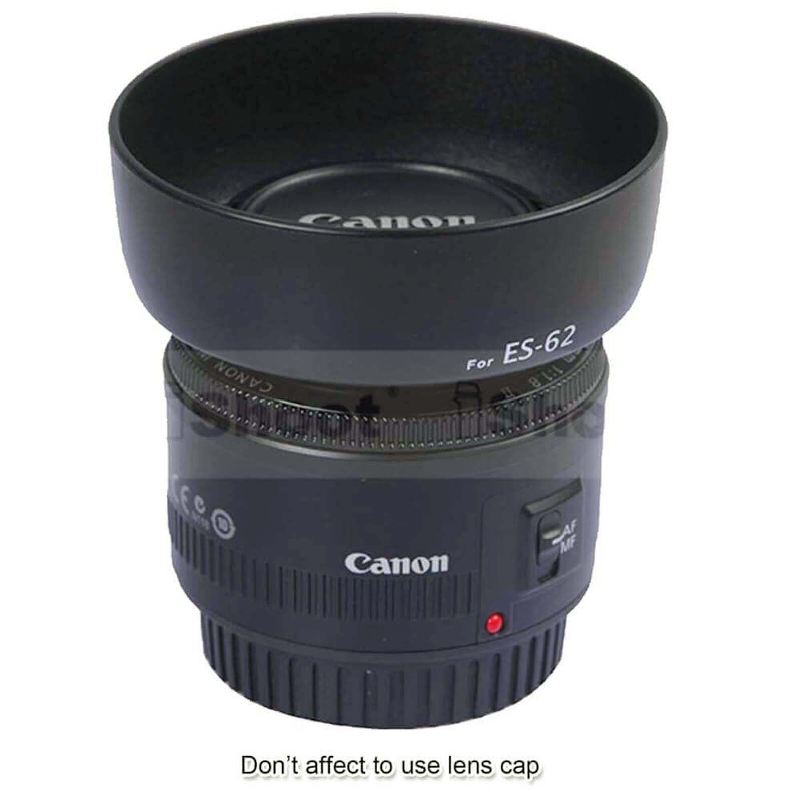 thumbnail image 2 of US Bayonet Lens Hood For Canon EF 50mm F/1.8 STM Lens - ES-68 Style Replacement 2 of 4