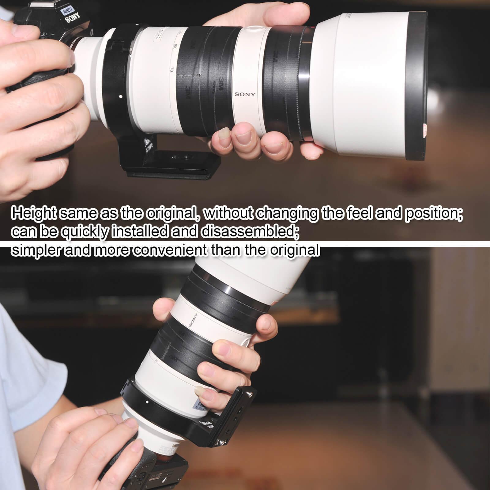 Metal Lens Tripod Mount Ring For Sony Fe 70 0mm F 4 G Oss Sel700g