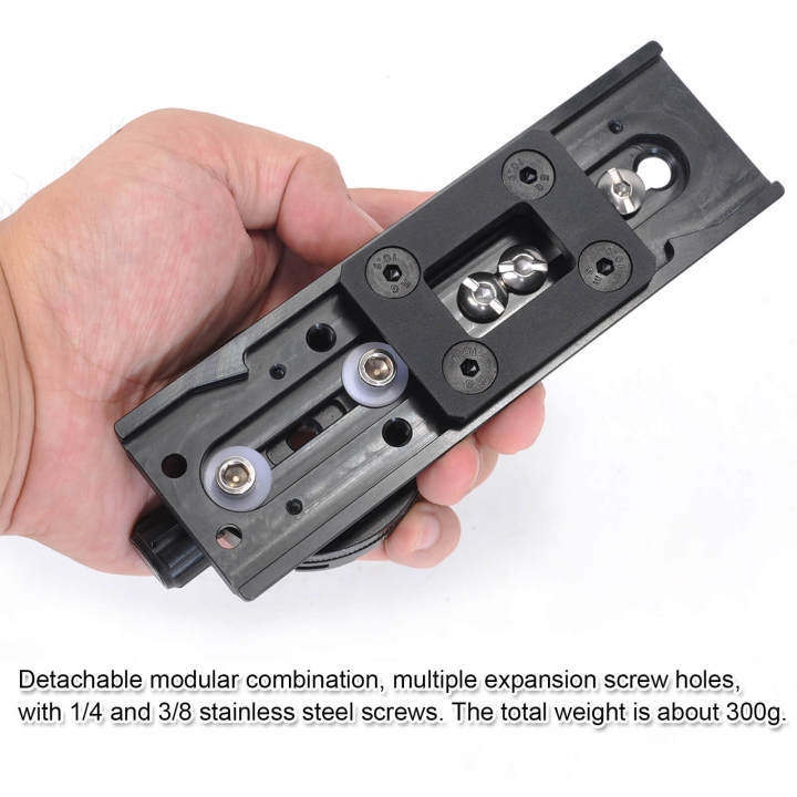 Adapter Connect ArcaSwiss Quick Release Plate to Manfrotto Fluid Head