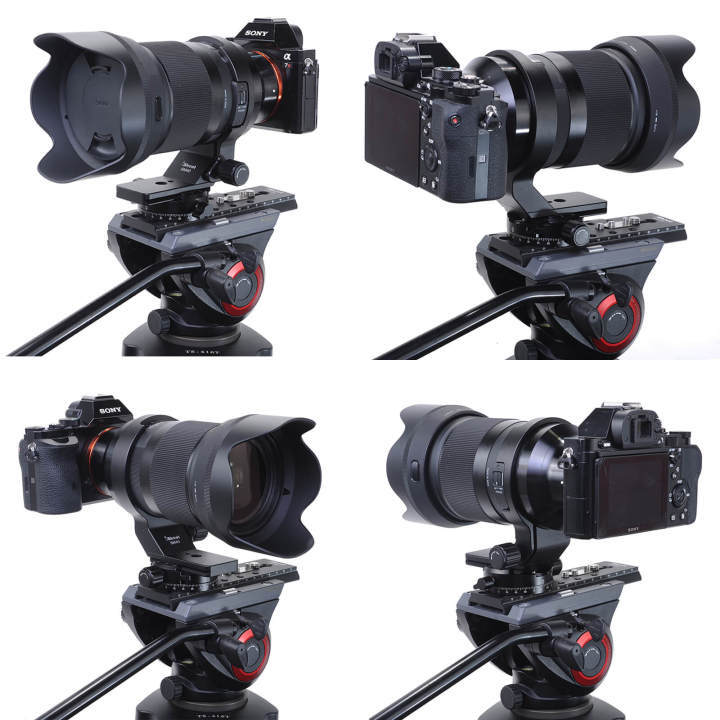 Adapter Connect ArcaSwiss Quick Release Plate to Manfrotto Fluid Head