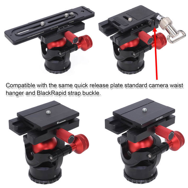 Clamp for Quick Release Plate &Tripod Head of ARCASWISS Manfrotto